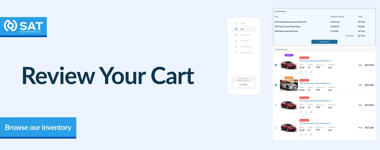 Review your cart